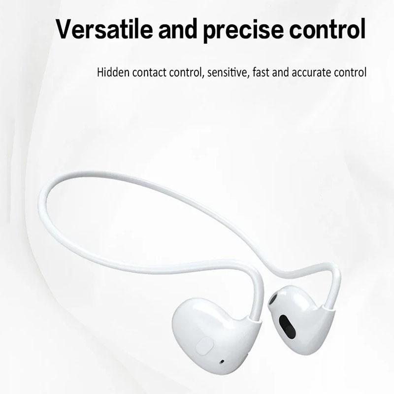 Bezprzewodowe słuchawki Bluetooth 5.3 Słuchawki z przewodnictwem powietrznym Wodoodporny zestaw słuchawkowy Stereo Nauszne Słuchawki sportowe Słuchawki douszne z mikrofonem