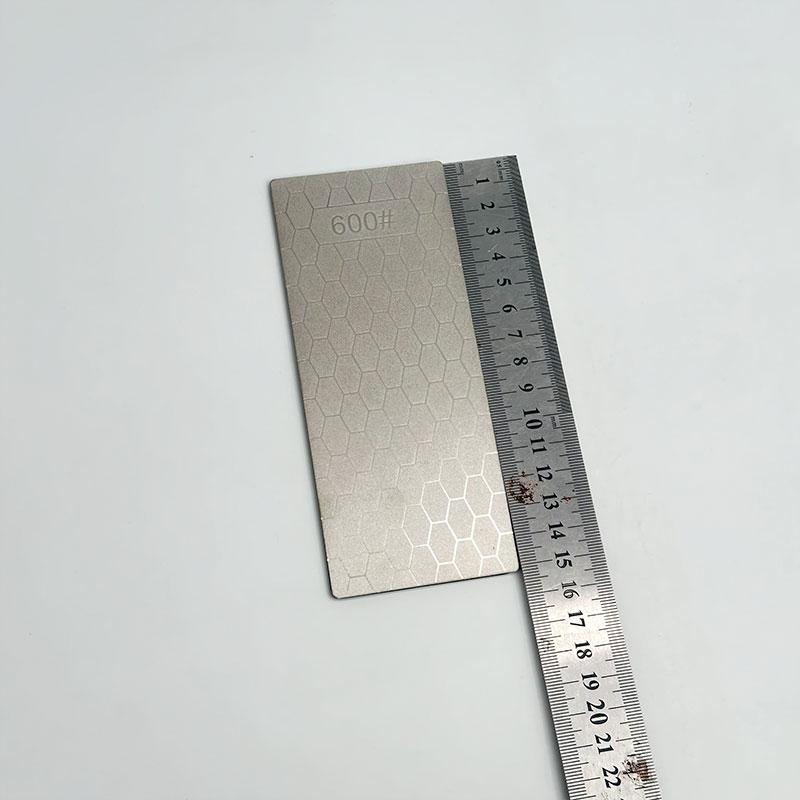 2 Pcs Professional Diamond Whetstone Ultra-thin Honeycomb Surface Fast Sharpening for Kitchen/Hunting Knives