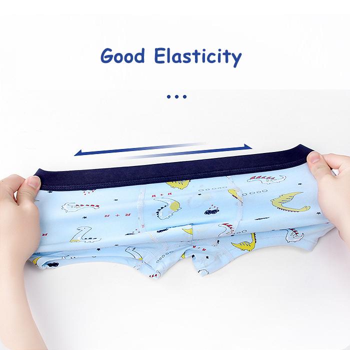 4 Pz/lotto Ragazzi Biancheria Intima di Cotone Bambini Boxer Bambino Bambini Mutandine Slip per Ragazzo Adolescente Mutande 2-12 Anni