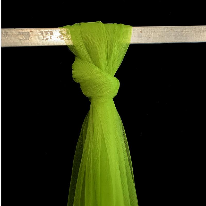 High-Density Swiss Gauze Wedding Decoration: Chair Backs, Curtains, Ceiling & Table Decor