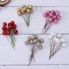 DIY Party Supplies Christmas Ornament Wedding Decoration Small Berries Stamens Artificial Flower Christmas Decor Red Berries