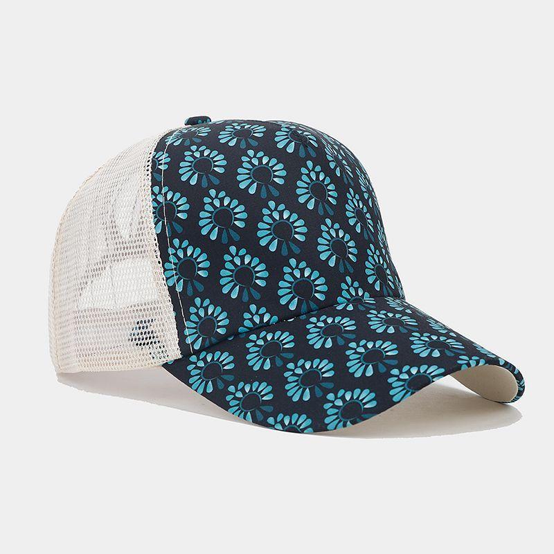Cappellino da Baseball Estivo da Donna con Rete Traspirante in Poliestere per Protezione Solare Viaggi all'Aperto