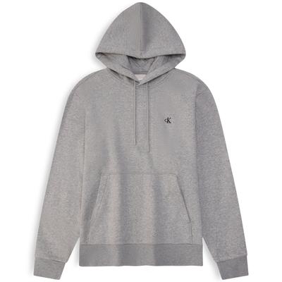 Bestickter Brief Fleece Kordelzug Hoodie Herren Hoodies Kokosnuss-Grau 40QM431-CVP