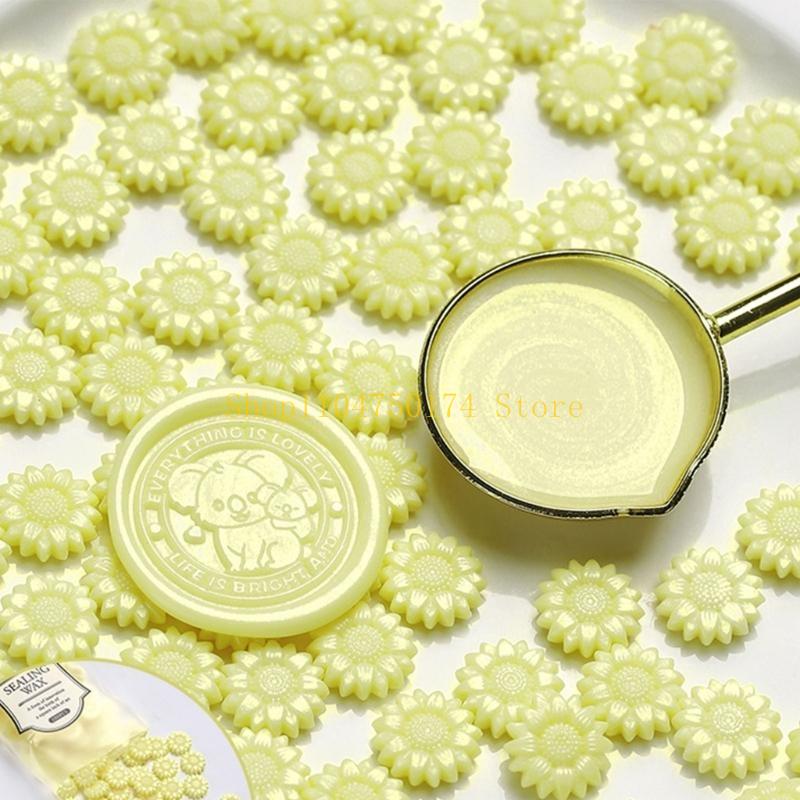Flower Wax Seal Beads for Gift Wrapping Envelope DIY Art Craft top sale