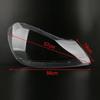 1PCS Front Headlamp Cover Headlight Shell Transparent Lampshade Lens For Porsche Cayenne 2007 2008 2009 2010 Headlamp Shell