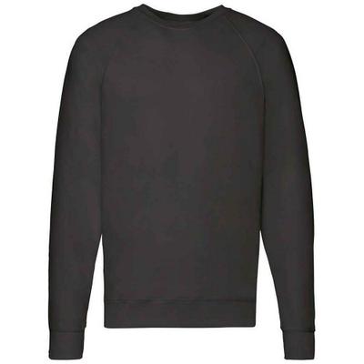 FRUIT OF THE LOOM Moletom raglan leve adulto unissex