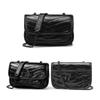 Top layer cowhide bag women's fashion chain messenger bag small summer leather women's bag shoulder crossbody bag