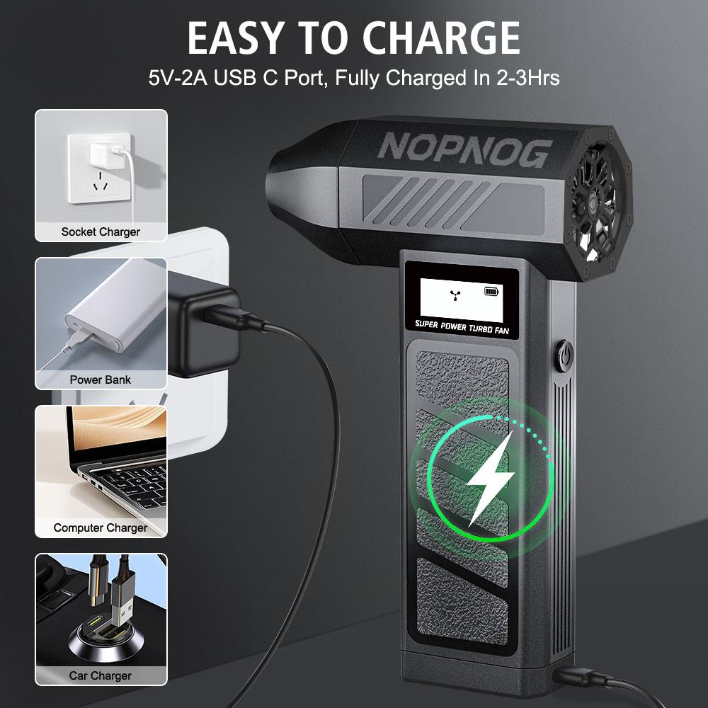 Auto foukání sněhu elektrický vzduchový prachovka 130 000 ot./min. přenosný nabíjecí turbo proudový ventilátor vysavač čisticí nástroj foukač 4 nastavitelné rychlosti