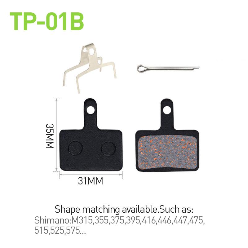 2 paar MTB Fahrrad Hydraulische Disc Semi-Metallic Bremsbeläge Für Shimano SRAM AVID HAYES Magura ZOOM Radfahren Fahrrad Teil