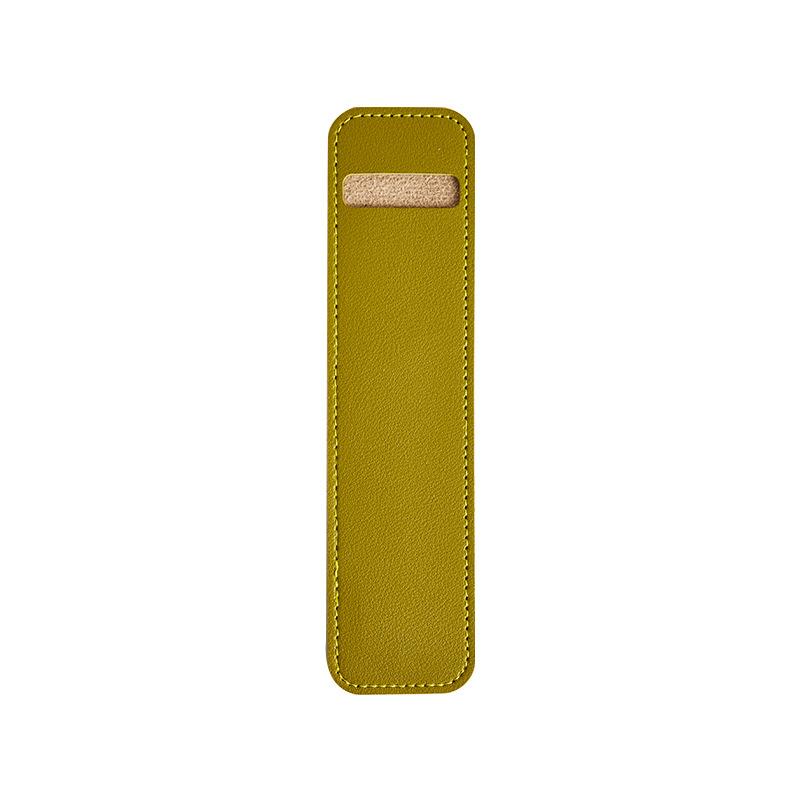 1 Stück Federmäppchen Trendige Tragbare Stifttasche Weiche PU-Leder Stifthalter Tasche Reiseartikel Für Kugelschreiber & Füllfederhalter