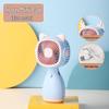 Rechargeable Mini USB Desk Fan: Portable, Strong Wind Handheld Electric Fan