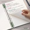 Ergonomic Loose-Leaf Notebook with Removable Coils for Students - Thickened Design