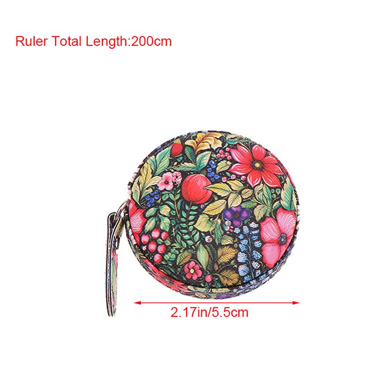2M Mini Soft Ruler Double-Sided Ruler With Centimeters And Inches For Measuring Sewing Tape Clothing Clothin