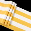 Vertical Stripe Self-adhesive Wallpapers Warm Yellow Waterproof and Moisture-proof Household Thickened Bedroom Living Room