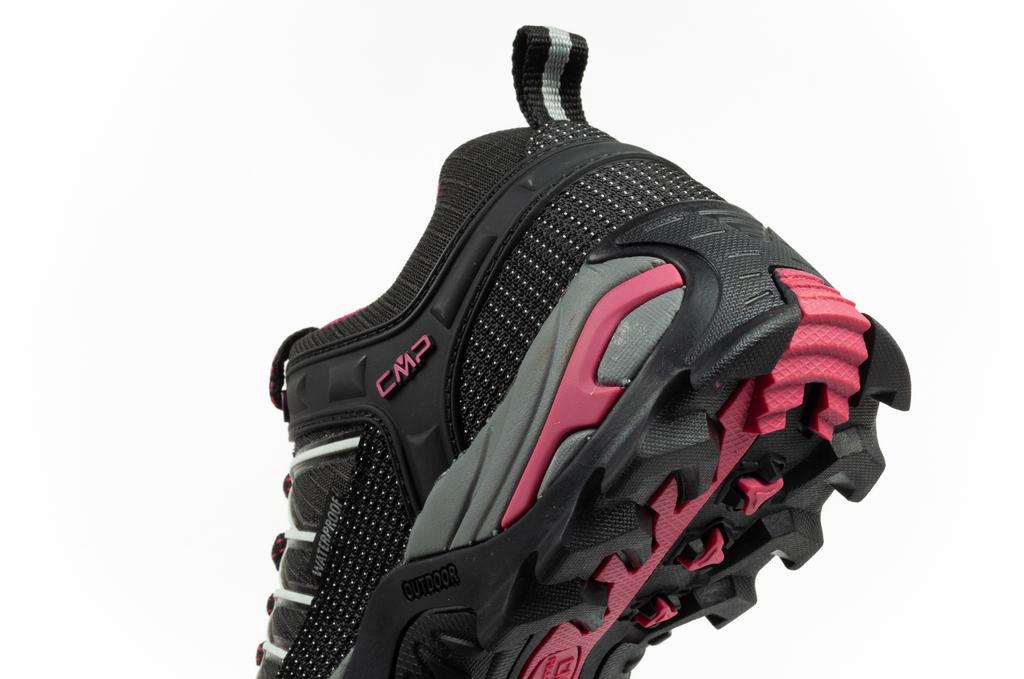 CMP Rigiel Low Wmn Trekking Shoe WP Nero-Glacier [3Q54456 61UE] S.41