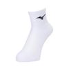 Track and Field Short Size U2MXB011 Socks, Length, Non-Slip, Unisex, Adult, White, 25-27cm,