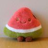 Fruit & Vegetable Plush Toy Set: Watermelon, Pineapple, Banana, Peach, Strawberry, Mango Cloth Dolls