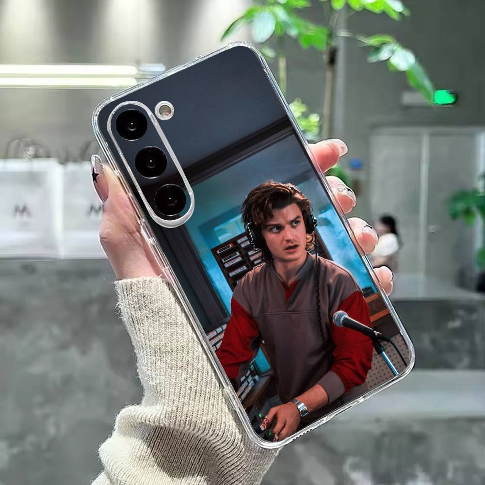 Actor S-Steve Harrington-N Phone Case For Samsung Galaxy A91,80,73,72 ,71,53,52,32 ,31,22,21s,20,Transparent Case