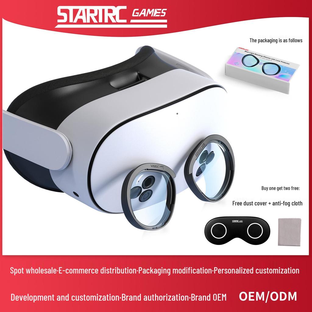 STARTRC GAMES Meta Quest 3S Anti-Scratch, Anti-Blue Light, Dustproof Lens Goggles