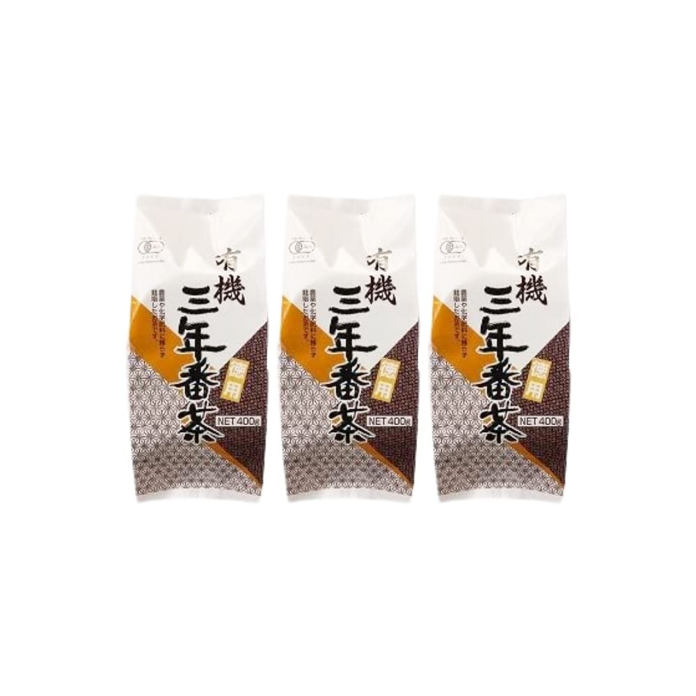 

Harimaen tea leaves organic bancha 400g x 3 three-year