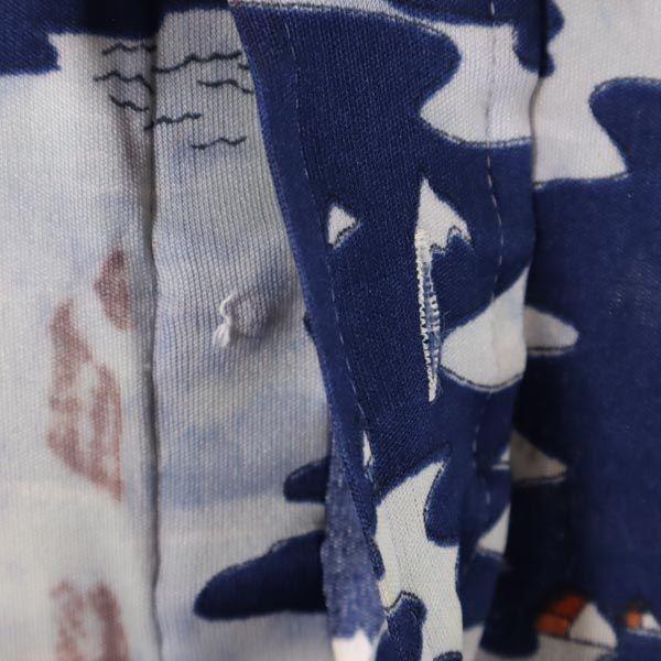 New Uinessa 70s Vintage Made In Taiwan Overall Handle Long Sleeve Shirt M Men's Used