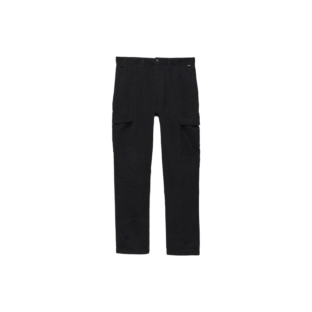 Vans Service Cargo Casual Pants Men's Black Moderate Straight Fit Pants VN0008N5BLK