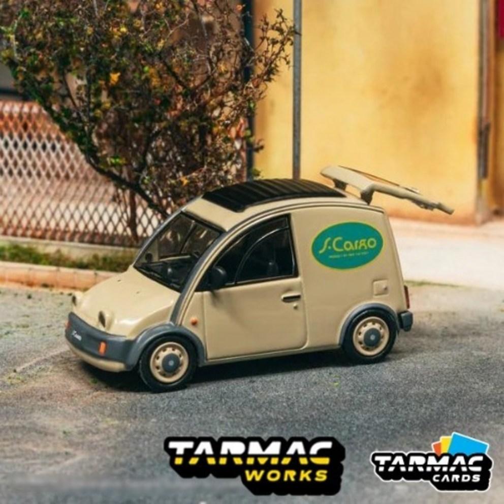

Tarmac Works 1/64 Модель Nissan S-Cargo (лита) - Набір з карткою Tarmac з колекції GLOBAL64