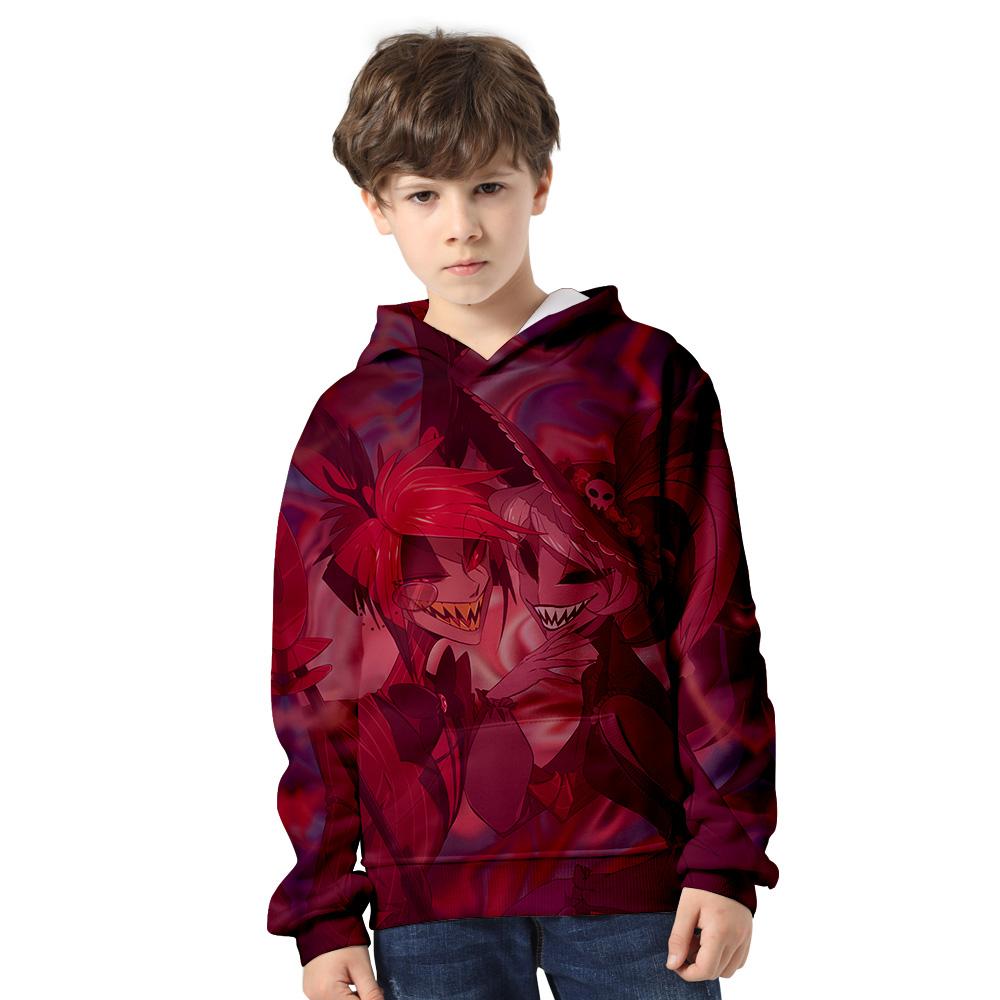 Hazbin Hotel Hoodie Sweatshirt for Mens Womens Unisex Graphic Printed Cool Tie Dye Streetwear Hoodie