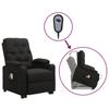 Day and Night - Day and Night Liftable Black Fabric Massage Chair