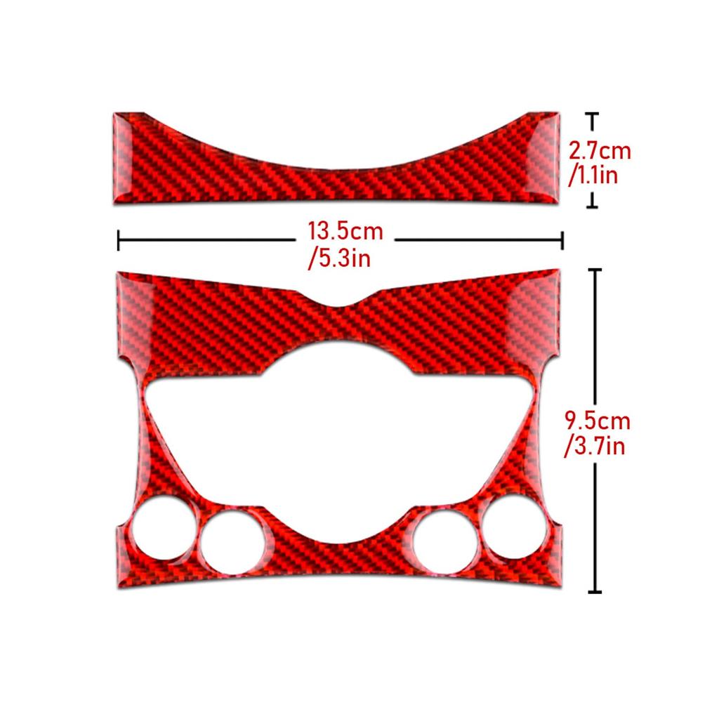AIRSPEED Mini Mini Dedicated Center Control Gear Panel Trim Frame Decoration, Gear Lever Panel