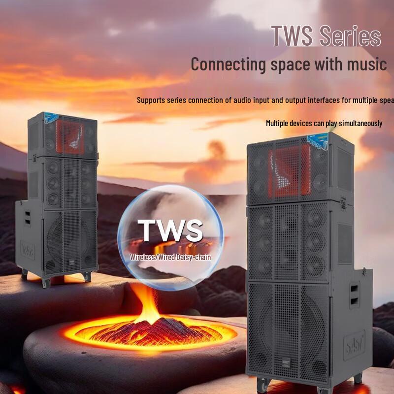 SAST SD-23 Professional KTV & Line Array Speaker System