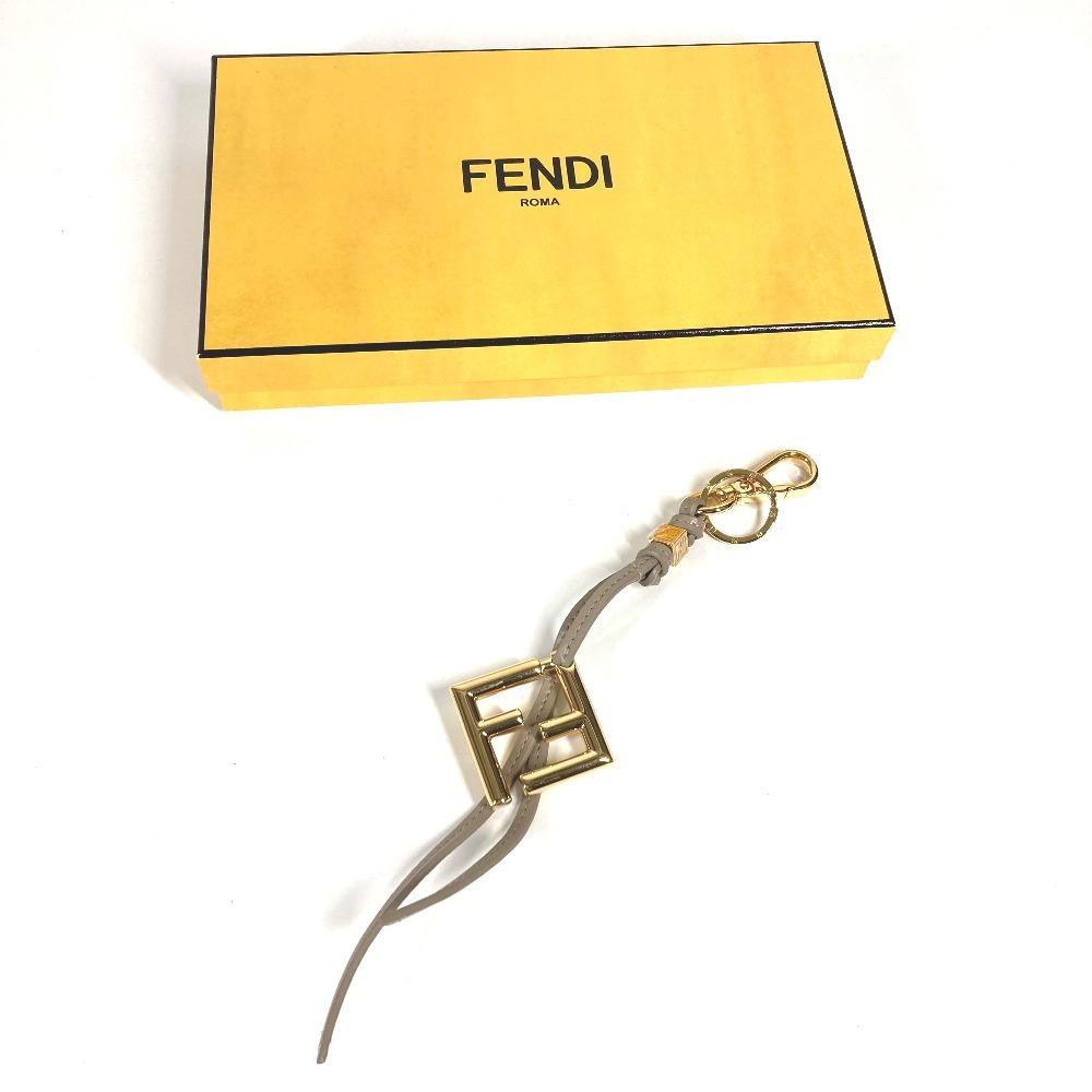 FENDI 7AS255 FFDiamond charm Bag Charm Key Holder Unused
