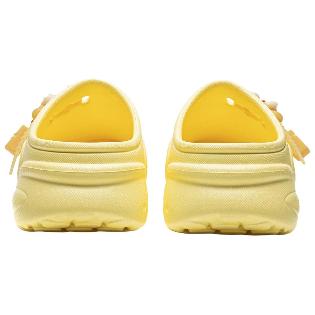 Li Ning Sports Lifestyle Gashapon Shoes EVA Soft Comfortable Trendy Clogs Unisex Shoes Pineapple-Yellow AGAW019-15
