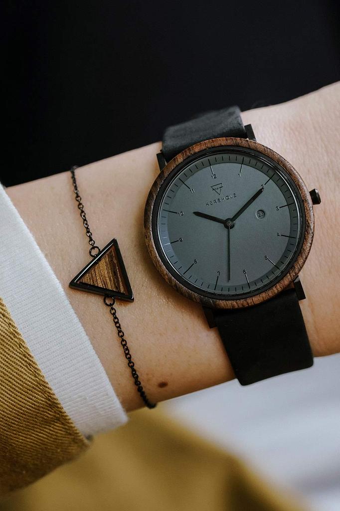 Curbholz German Genuinely Imported WAME9214 Women's Watch, Wooden, Design, Waterproof,