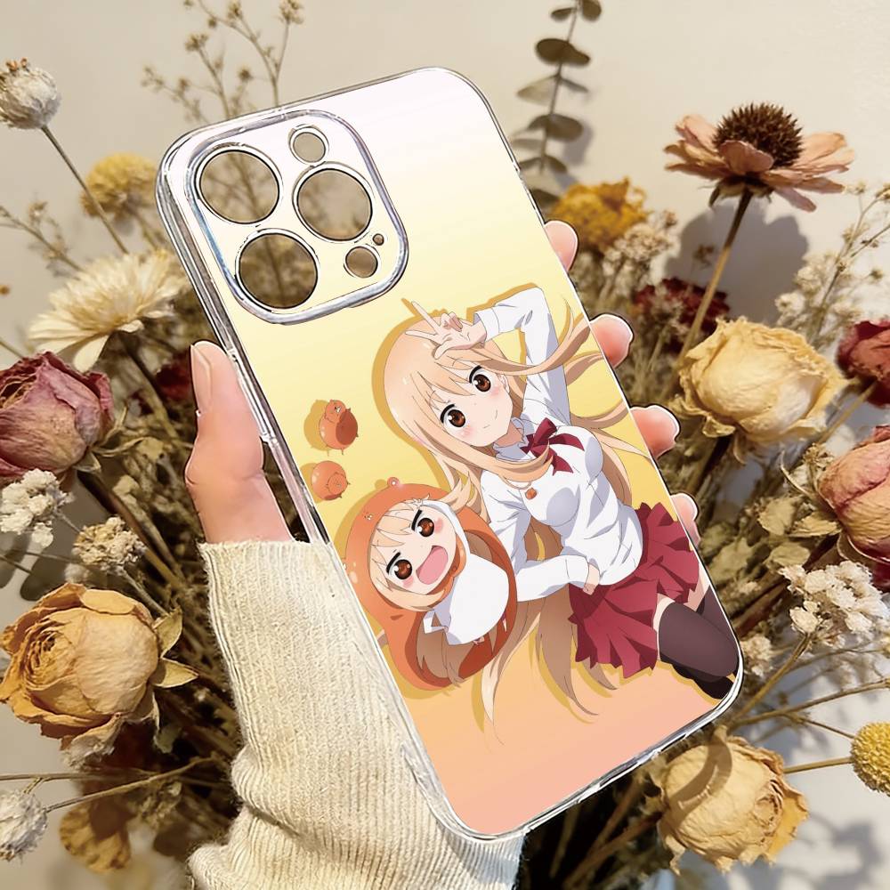 

Himouto_ Umaru-chan Phone Case For iPhone 17 16 15 14 13 12 11 Mini Pro Max Plus Transparent Cover iPhone12PROMAX