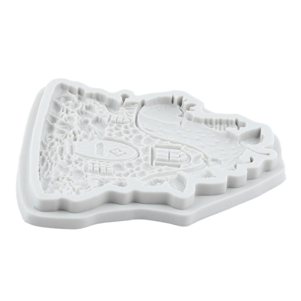 Strawberry House Silicone Molds Strawberry Fondant Mold Cake Decorating Tools Cupcake Topper Candy Chocolate Gumpaste Mold