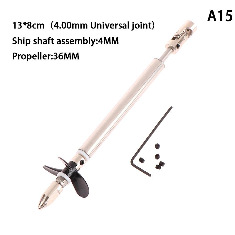Innovative And Practical Three Blades Screw Joint Shaft Sleeve Prop Model Ship 4Mm Rc Boat Shaft Stainless Steel Drive Shaft