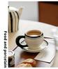 Striped Ceramic Water Cup & Teapot Set for Living Room and Afternoon Tea
