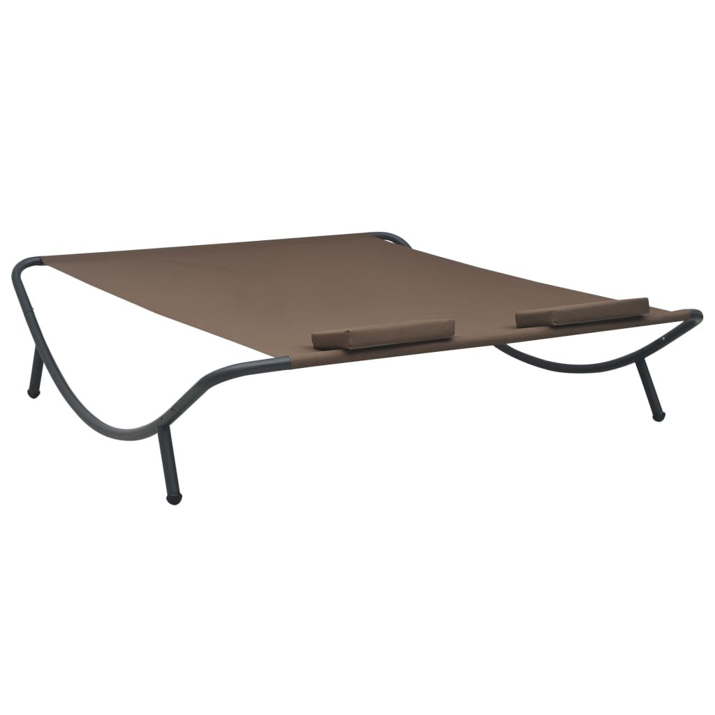Sun Lounger Fabric Brown