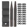 Chainsaw Chain Repair Kit for 325 Pitch Chains Portable 3 Piece Set with Carbon Steel Components for Easy Repairs