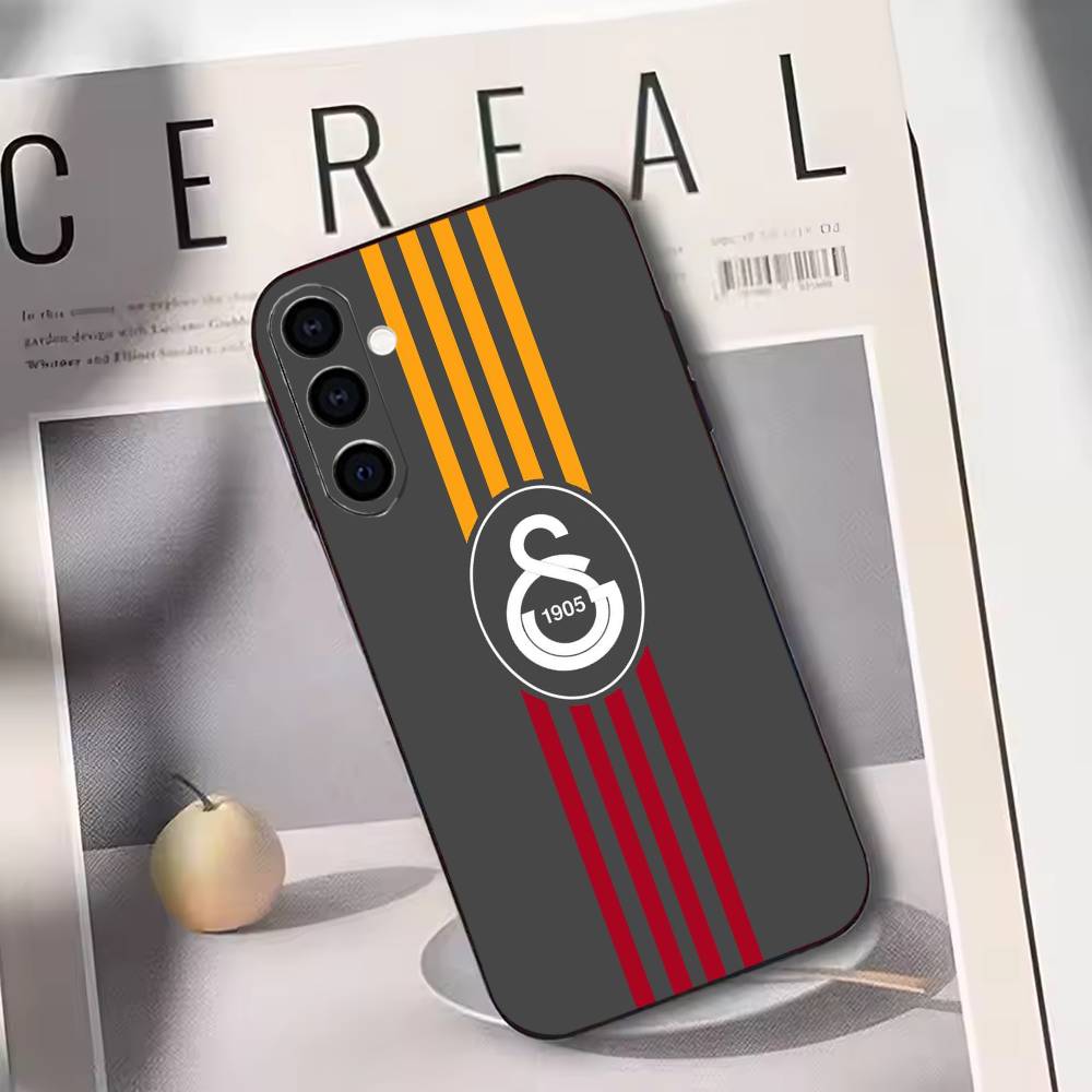 Fußballmannschaft Galatasaray Handyhülle für Samsung Galaxy A73,A72,A71,A70,A53,A52,A51,Weiche Silikon-Schwarze Hülle