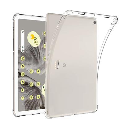 Tablet-Softcase für Google Pixel Tablet, kristalltransparente Tablet-Abdeckung für GOOGLE Pixel Tablet 11 Zoll, klare TPU-Schutzhülle für iBack Pad Coque Shell