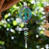 Colorful Wind Chime 3D Spinning Dream Catcher Hanging Decoration for Home Bedroom Window Patio Garden Pendant Decor Wind Spinner