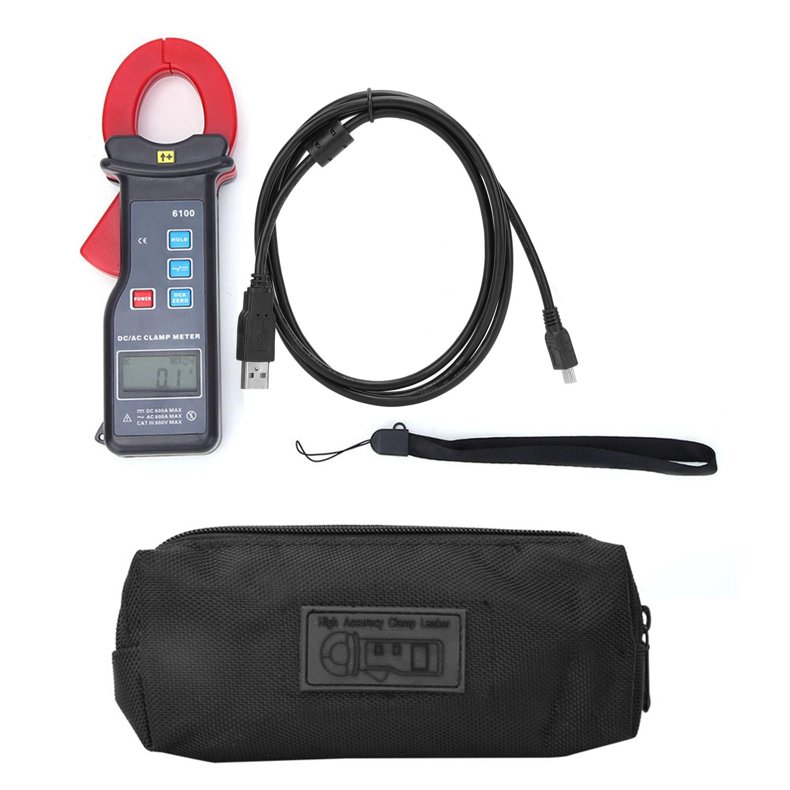 

ETCR6100 0.0A1000A High Accuracy DCAC LCD Digital Clamp Meter Ammeter Tester Instrument