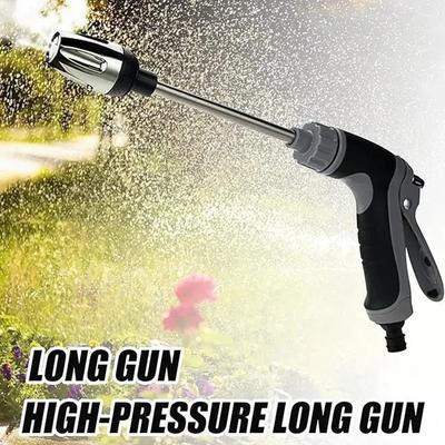 Garden Water Spray Gun High Pressure Water Gun Foam Water Bottle Spray Car Wash High Pressure Sprayer Watering Nozzle Tools