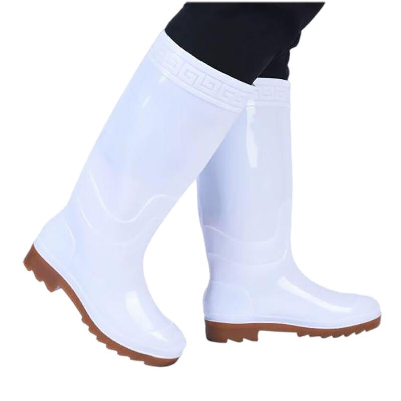 Sailfanlu White Rain Boots