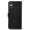 For Sony Xperia 5 VI Case RFID Blocking Genuine Cow Leather Phone Cover