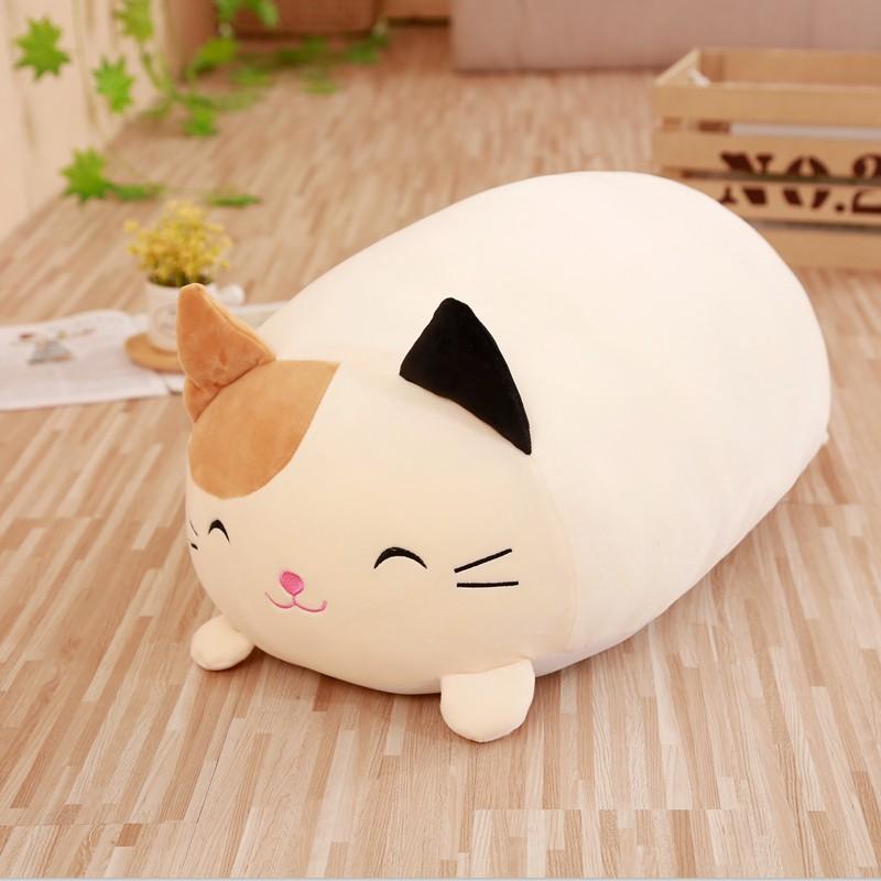 Soft Animal Cartoon Pillow Cushion Cute Fat Dog Cat Penguin Pig Frog Plush Toy Stuffed Lovely Kids Birthyday Gift