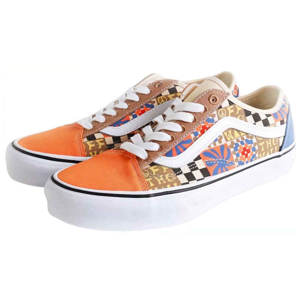 Vans Old Skool Tapered Canvas Low Top Skate Shoes Unisex Sneakers Brown Orange VN0A54F4B2X