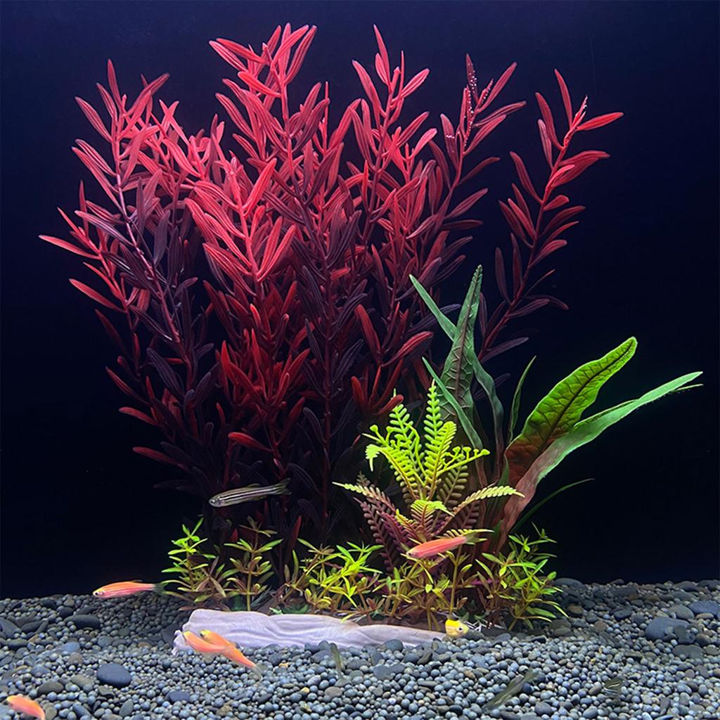 Fish Tank Landscapings Simulation Aquatic Plant Aquarium Decoration Plant Artificial Flowers Ornaments Pet Supplies